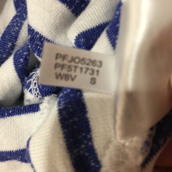 Calvin Klein Performance Blue White Hooded Top S - Picture 8 of 8